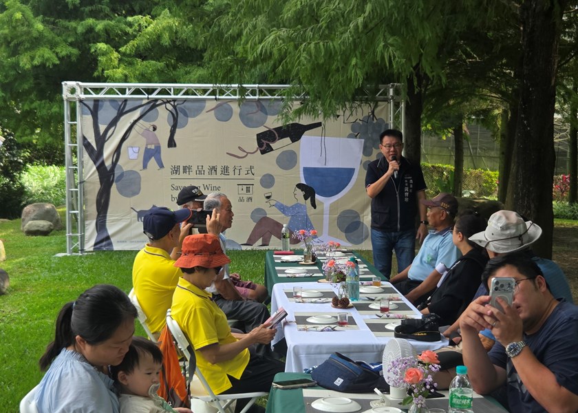 臺中市政府農業局科長黃育珍致詞 