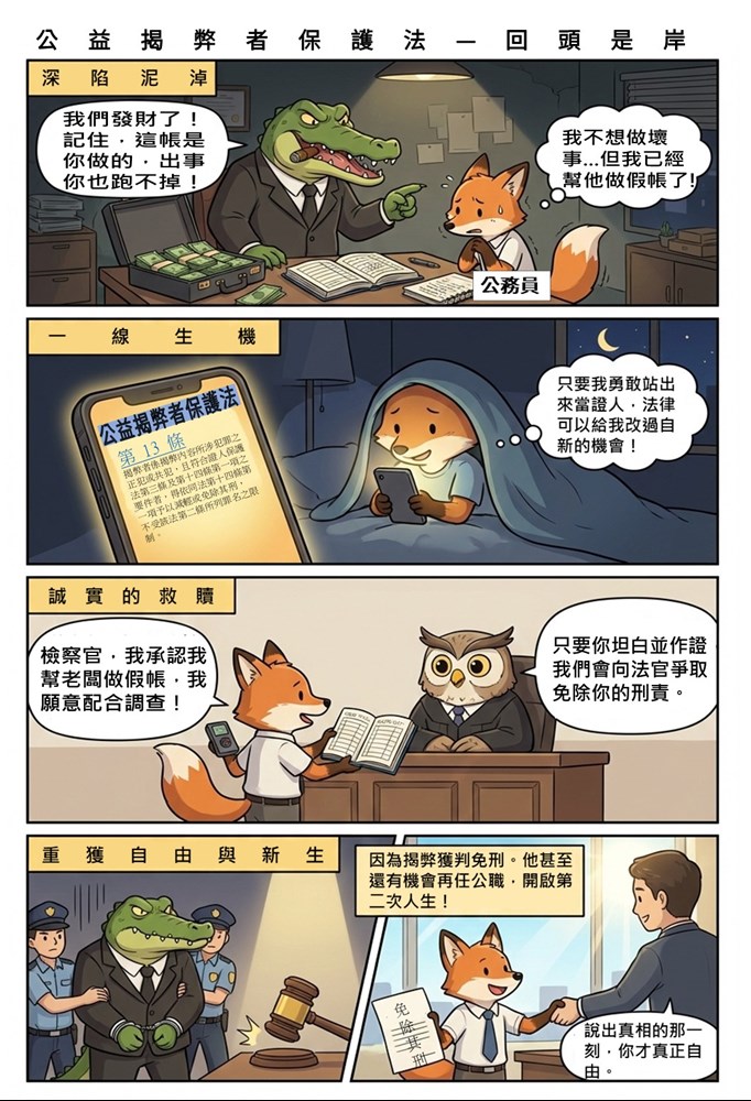 公益揭弊者保護法宣導
