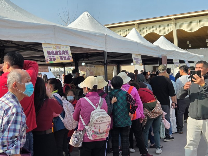 活動熱鬧人潮洶湧