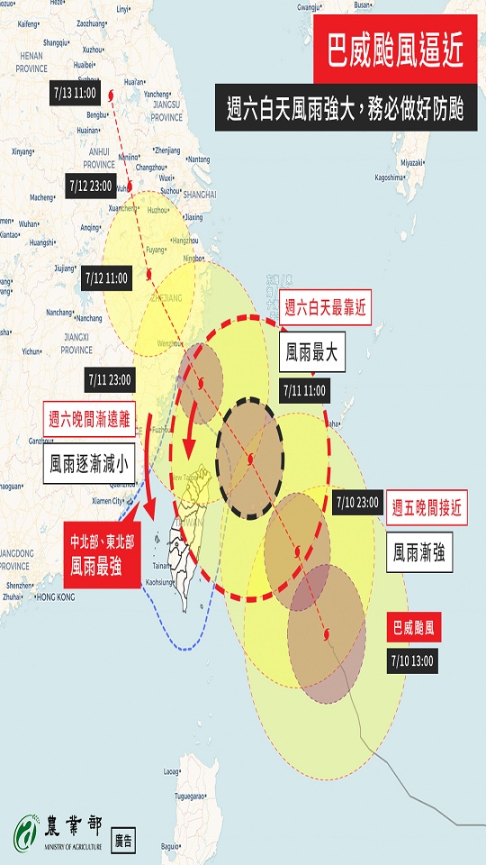 1150710巴威颱風來了