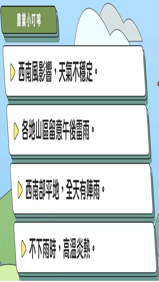 農業氣象(1150713)