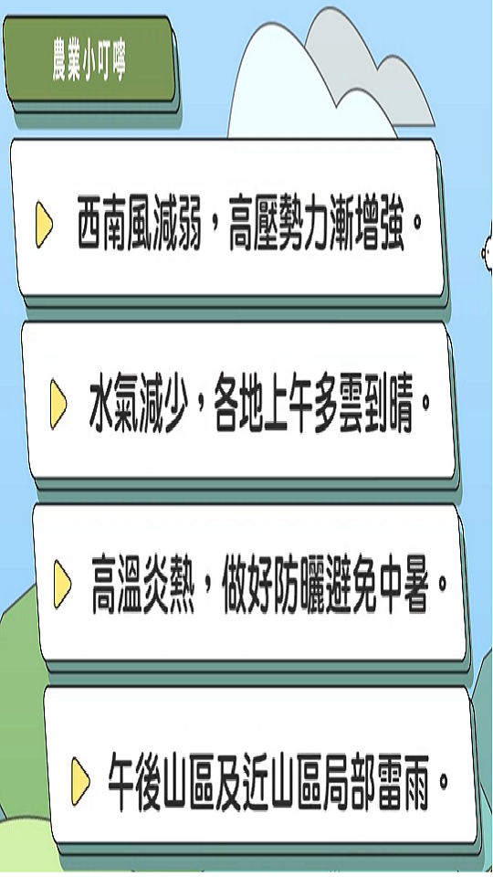 農業氣象(1150720)
